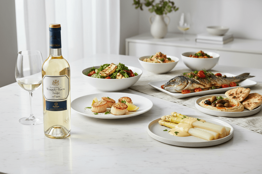 Vino Blanco Marqués de Riscal Verdejo Ecológico 375ml Rueda - Vino de España - La Cava
