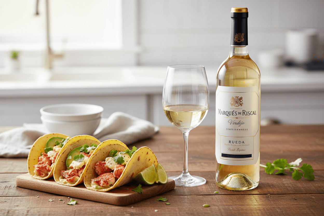 Vino Blanco Marqués de Riscal Verdejo Ecológico 750ml Rueda - Vino de España - La Cava