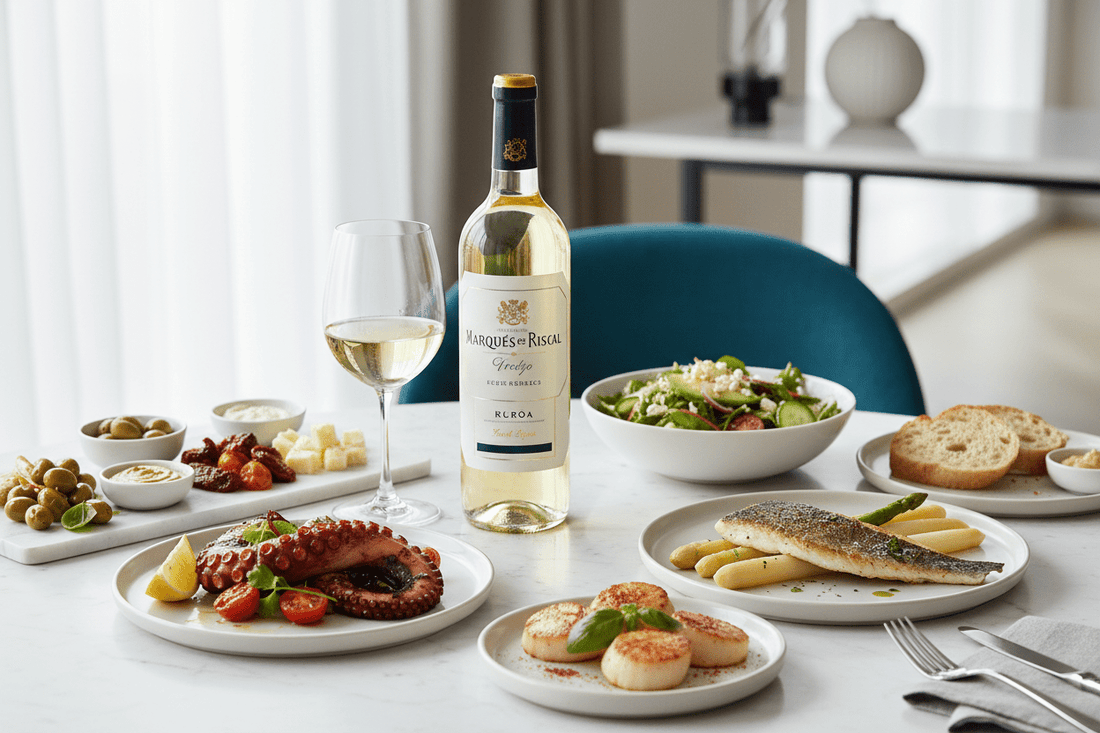 Vino Blanco Marqués de Riscal Verdejo Ecológico 750ml Rueda - Vino de España - La Cava