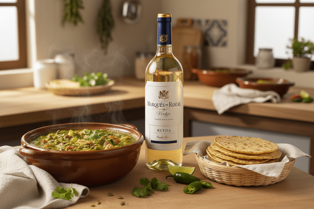 Vino Blanco Marqués de Riscal Viñas Viejas 750ml Rueda - Vino de España - La Cava