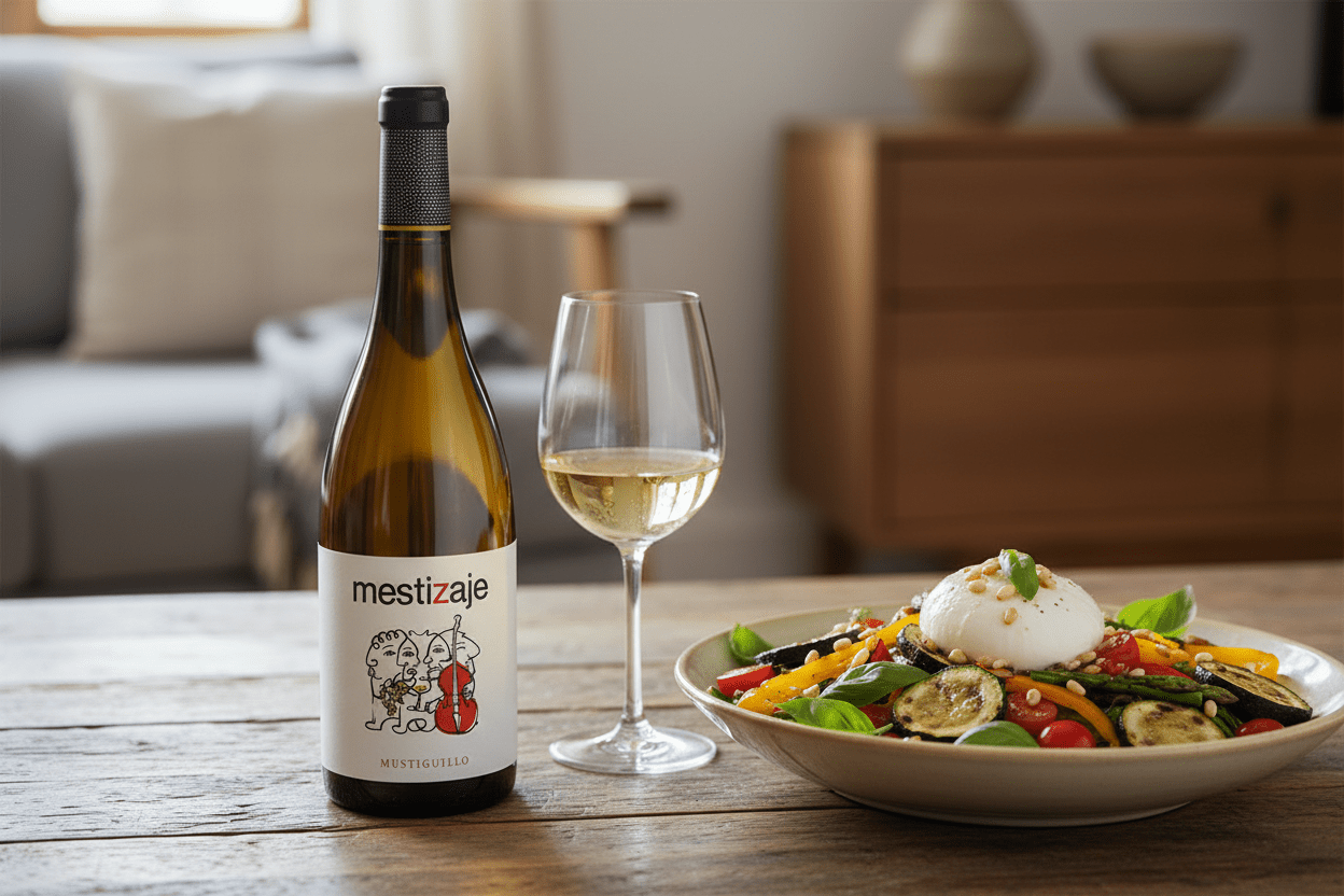 Vino Blanco Mestizaje 2024 750ml Pago El Terrerazo - Vino de España - La Cava