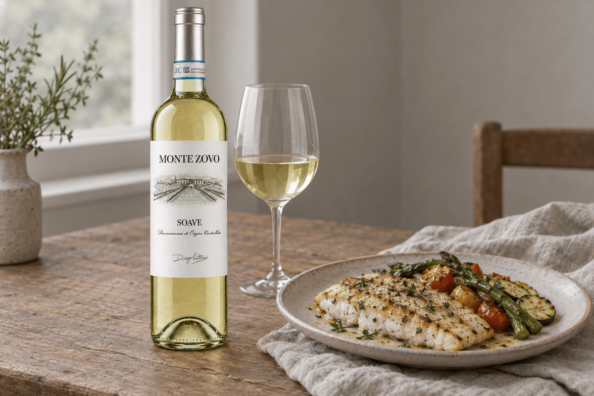 Vino Blanco Monte Zovo Soave DOC - La Cava