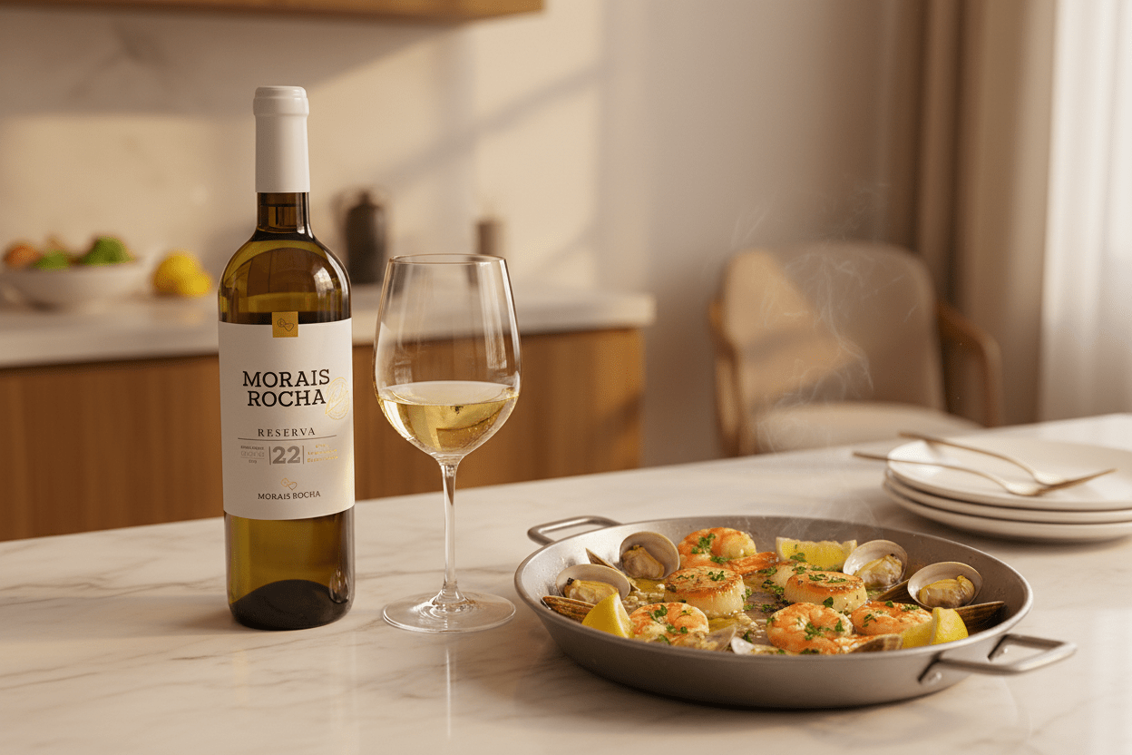 Vino Blanco Morais Rocha Reserva Blanco 2022 Portugal - La Cava