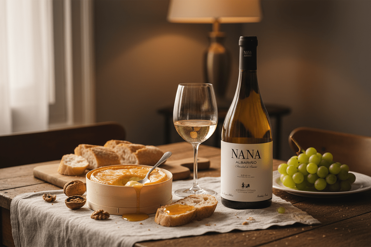 Vino Blanco Nana Albarño 2023 750ml D.O. Rías Baixas - Vino de España - La Cava