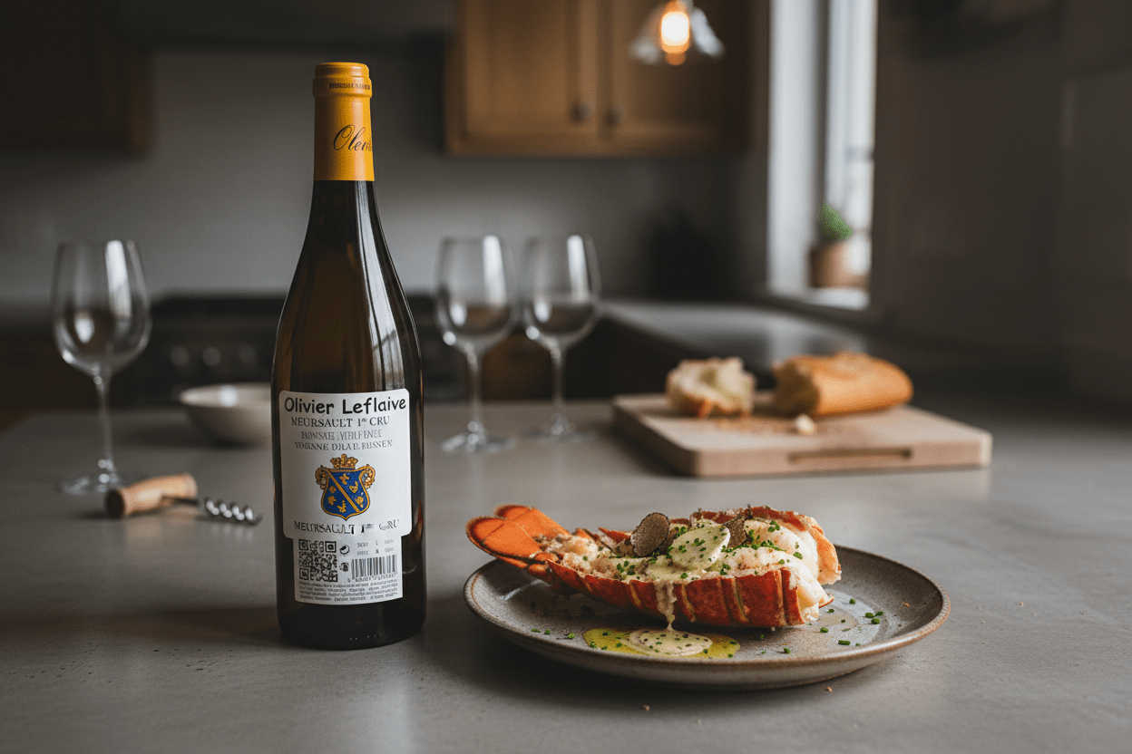 Vino Blanco Olivier Leflaive Meursault 1er Cru Porusot Doma - La Cava