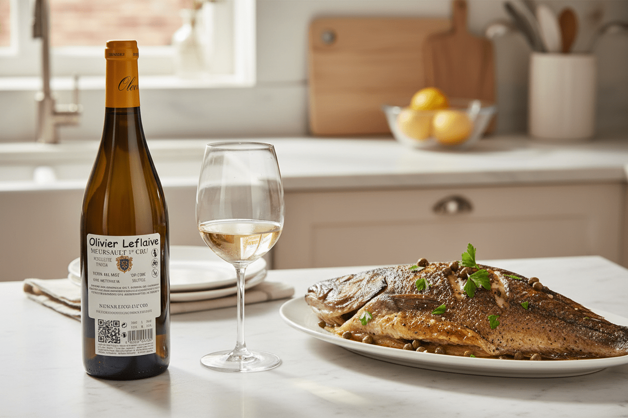 Vino Blanco Olivier Leflaive Meursault 1er Cru Porusot Doma - La Cava