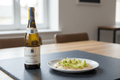 Carpaccio de vieiras Maridaje pescado con Vino Blanco Olivier Leflaive Puligny-Montrachet 1er Cru Puce