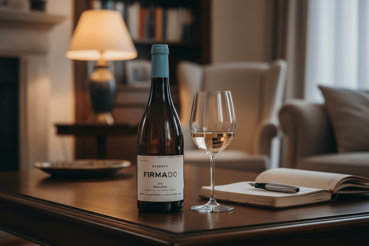 Vino Blanco Portugués Firmado Blanco 2022 - Vino de Portugal - La Cava