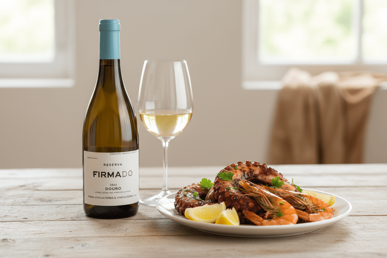 Vino Blanco Portugués Firmado Blanco 2022 - Vino de Portugal - La Cava