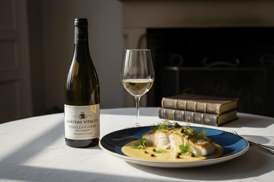 Vino blanco pouilly-fuissé les vignes du château 2023 - Vino de Francia - La Cava