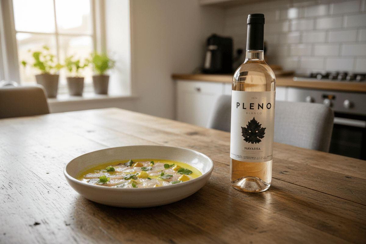 Vino Blanco Principe De Viana Pleno Blanco - Vino de España - La Cava