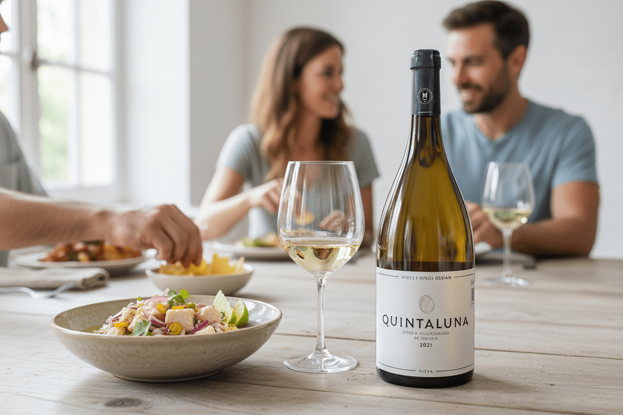 Vino Blanco Quintaluna 2021 750ml - La Cava