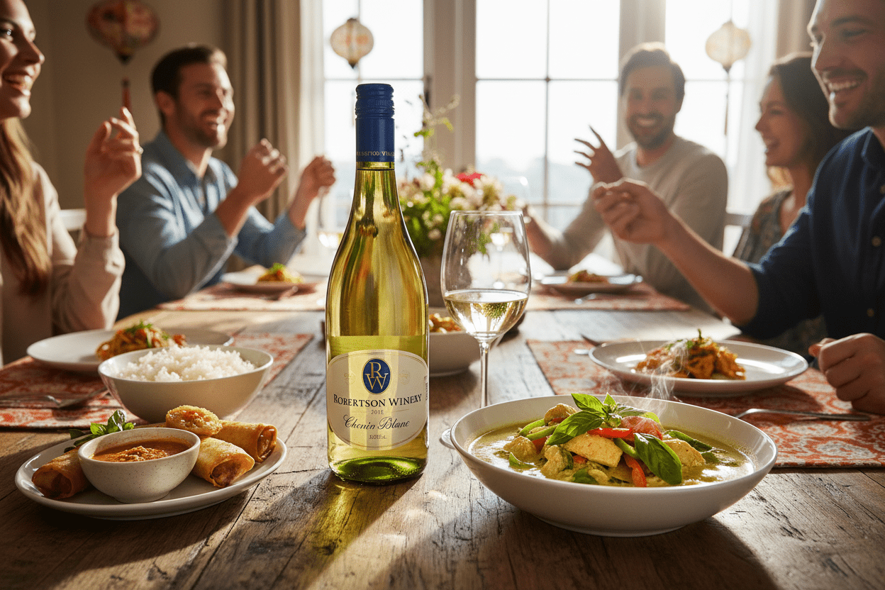 Vino Blanco Robertson Chennin Blanc 750ml Sudáfrica - Vino de Sudáfrica - La Cava