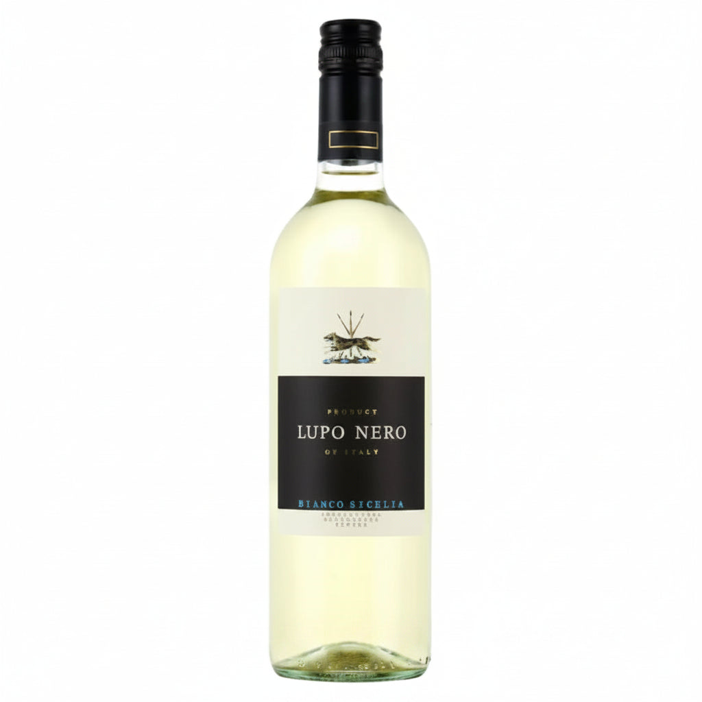 Vino Blanco Rocca Lupo Nero Blanco, Sicilia - Vino de Italia - La Cava