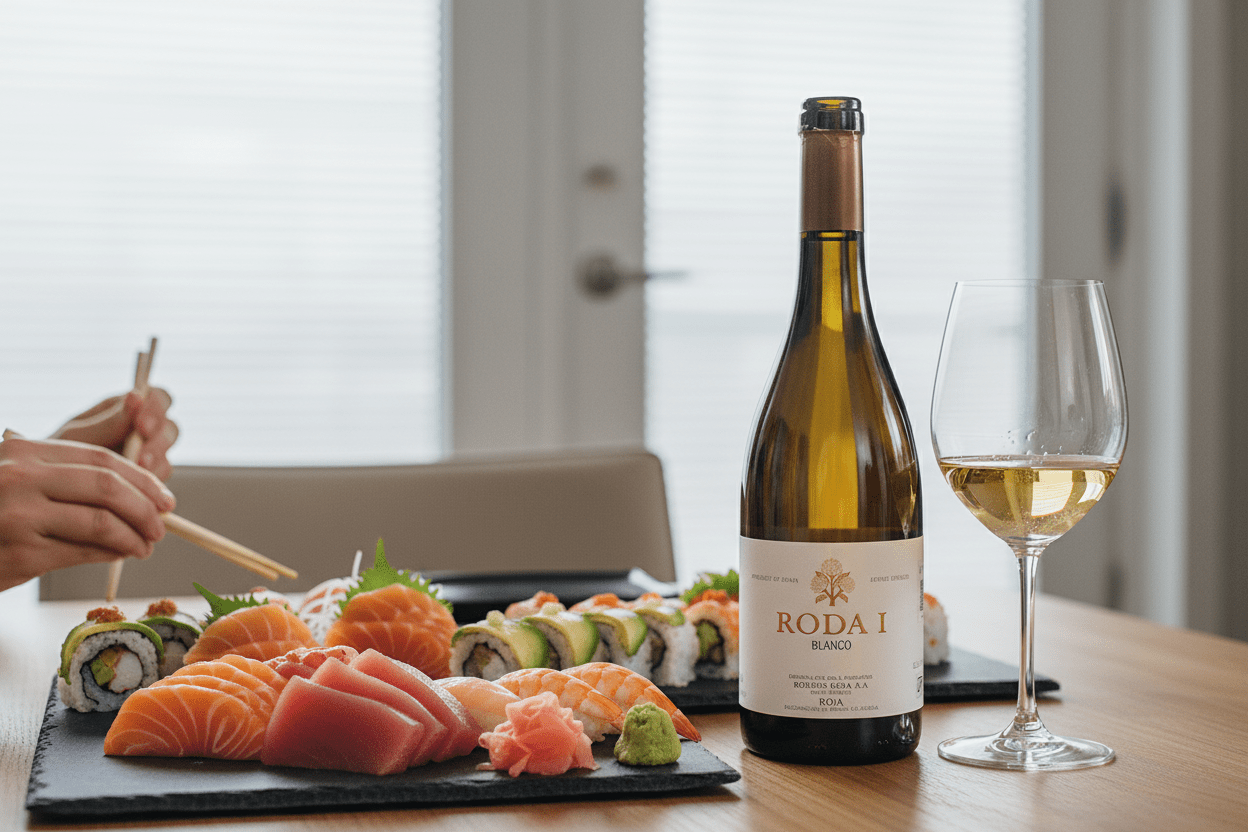 Vino Blanco Roda I 2021 de 750 ml - La Cava