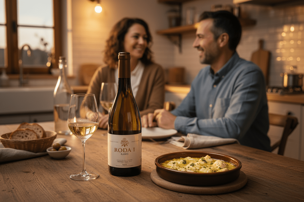 Vino Blanco Roda I 2021 de 750 ml - La Cava