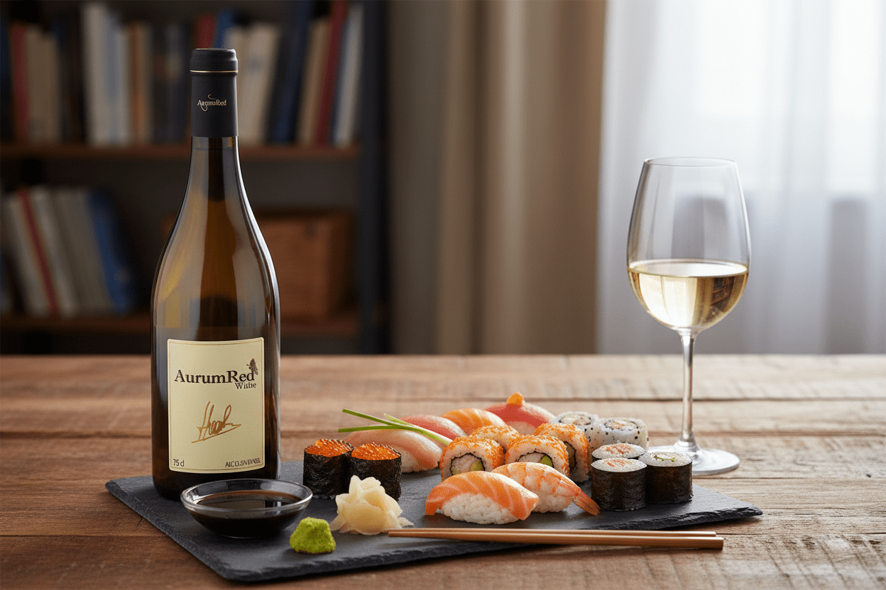 Vino Blanco Sauvignon Blanc AurumRed - La Cava
