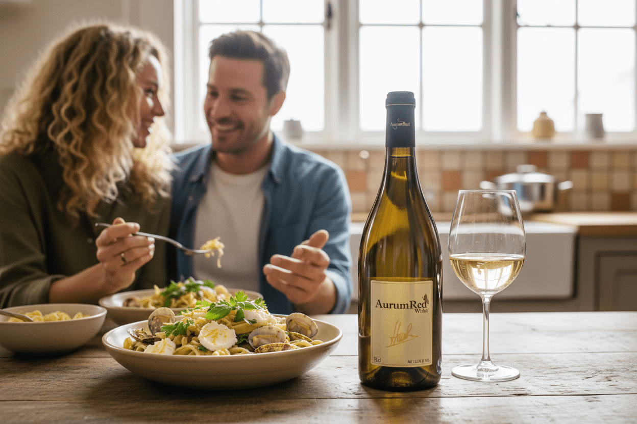 Vino Blanco Sauvignon Blanc AurumRed - La Cava
