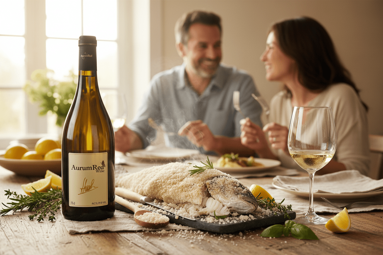 Vino Blanco Sauvignon Blanc AurumRed - La Cava