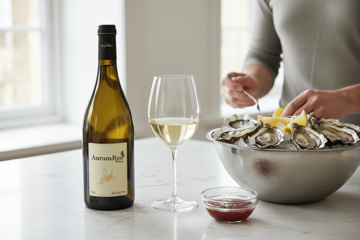 Vino Blanco Sauvignon Blanc AurumRed - La Cava