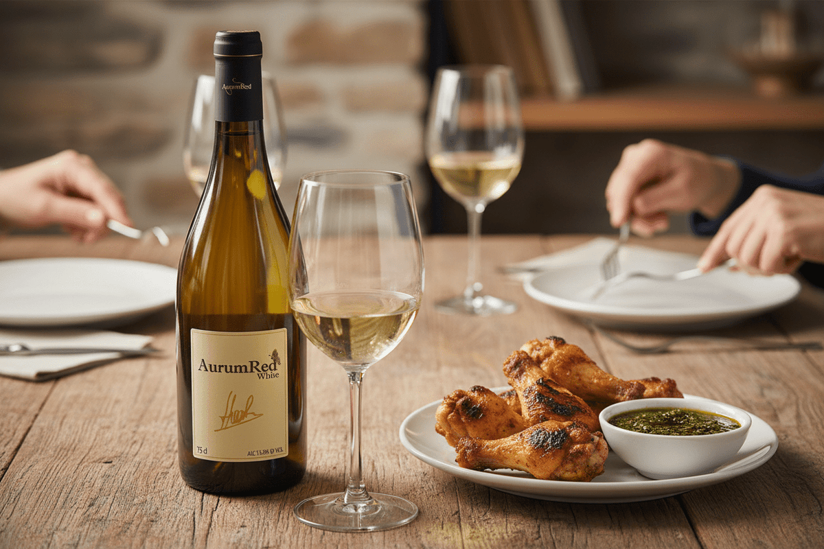 Vino Blanco Sauvignon Blanc AurumRed - La Cava