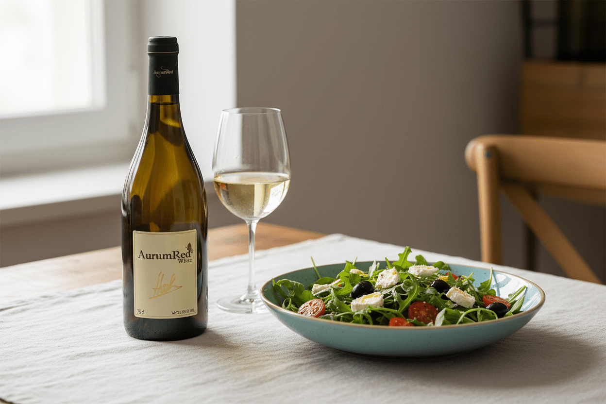 Vino Blanco Sauvignon Blanc AurumRed - La Cava