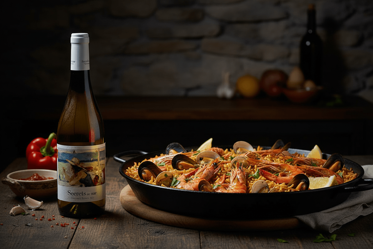Vino Blanco Secrets de Mar Garnatxa Blanca 2023 750ml - La Cava