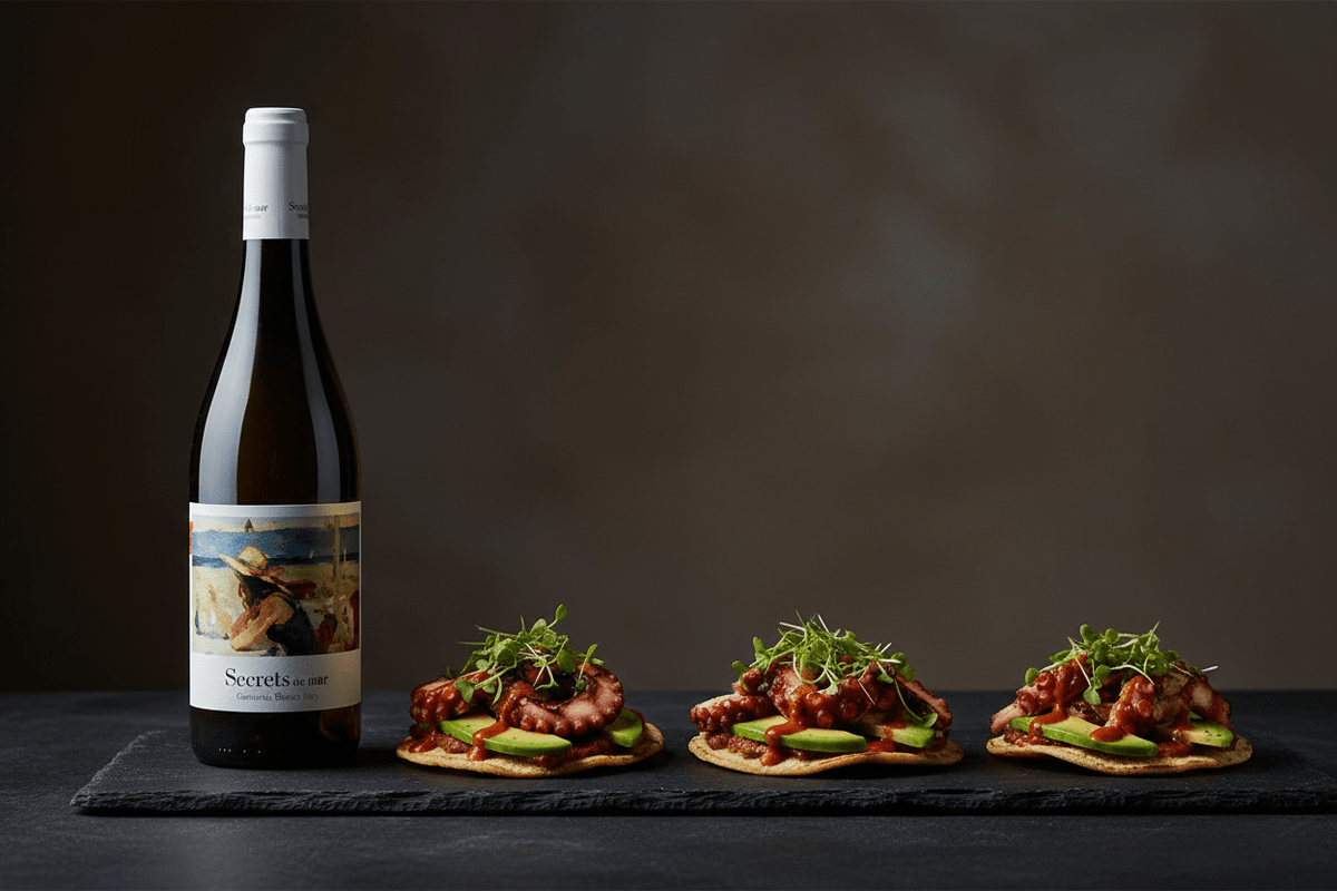 Vino Blanco Secrets de Mar Garnatxa Blanca 2023 750ml - La Cava