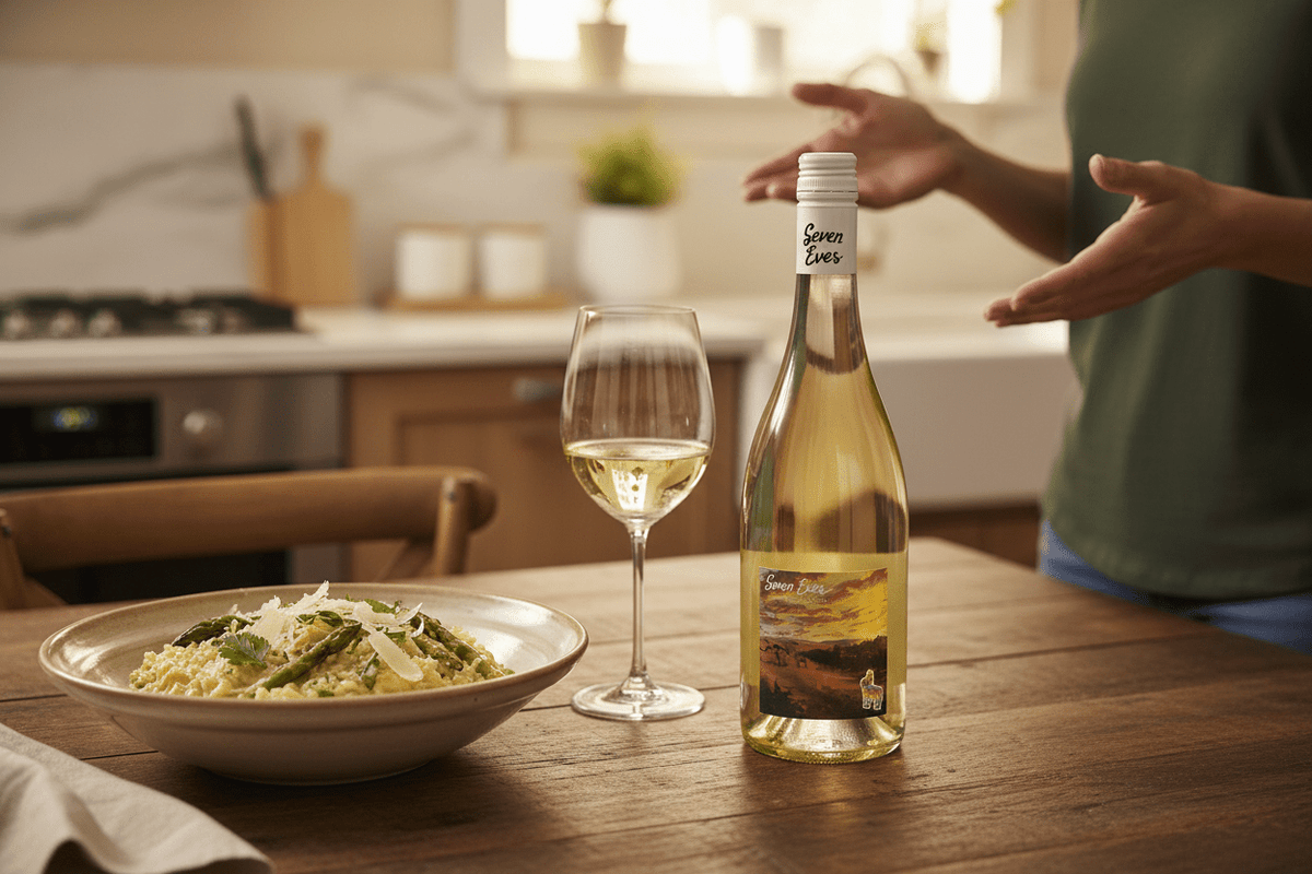 Vino Blanco Seven Eves Fumé Blanc 750ml - La Cava