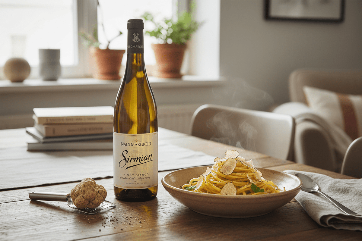 Vino blanco sirmian pinot bianco 2020 Italia 750ml - La Cava