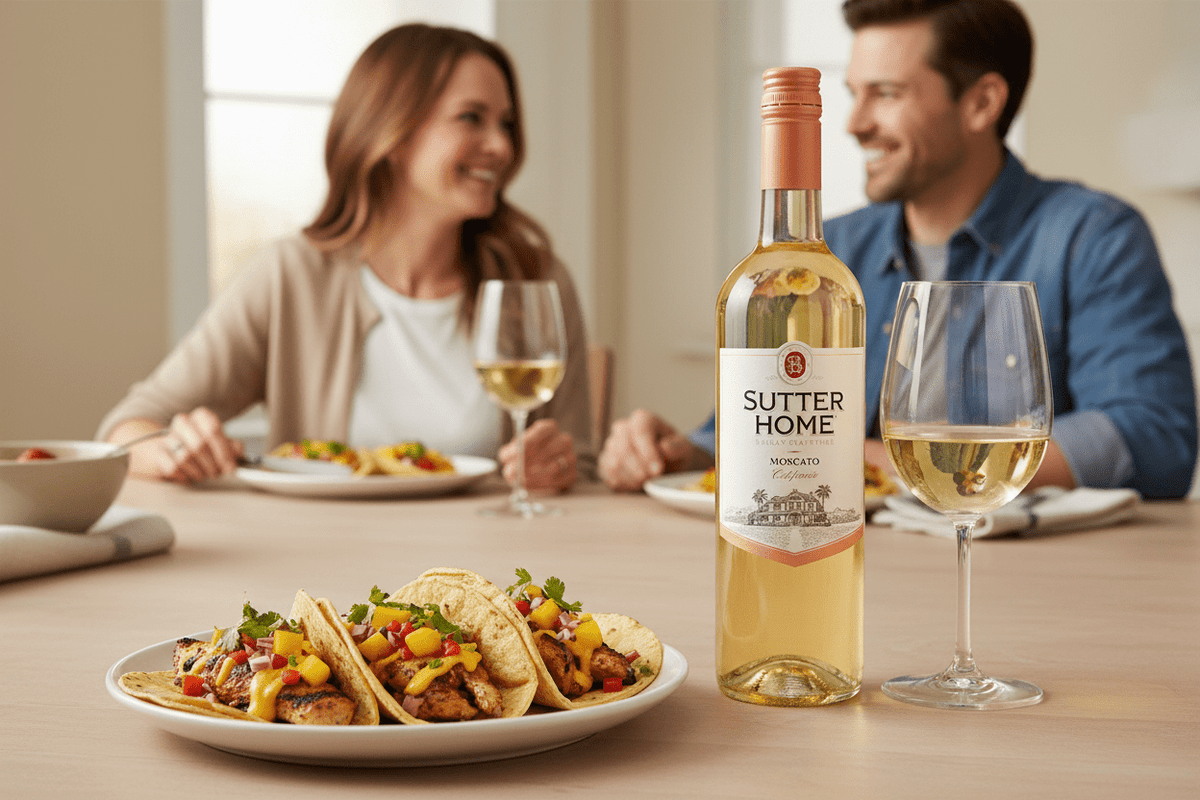 Vino Blanco Sutter Home Moscato de 750 ml - La Cava