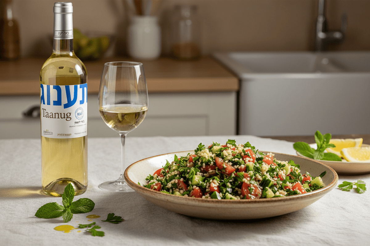 Vino Blanco Taanug Kosher 750ml D.O. Cataluña - Vino de España - La Cavaslider_item_HiMBLA