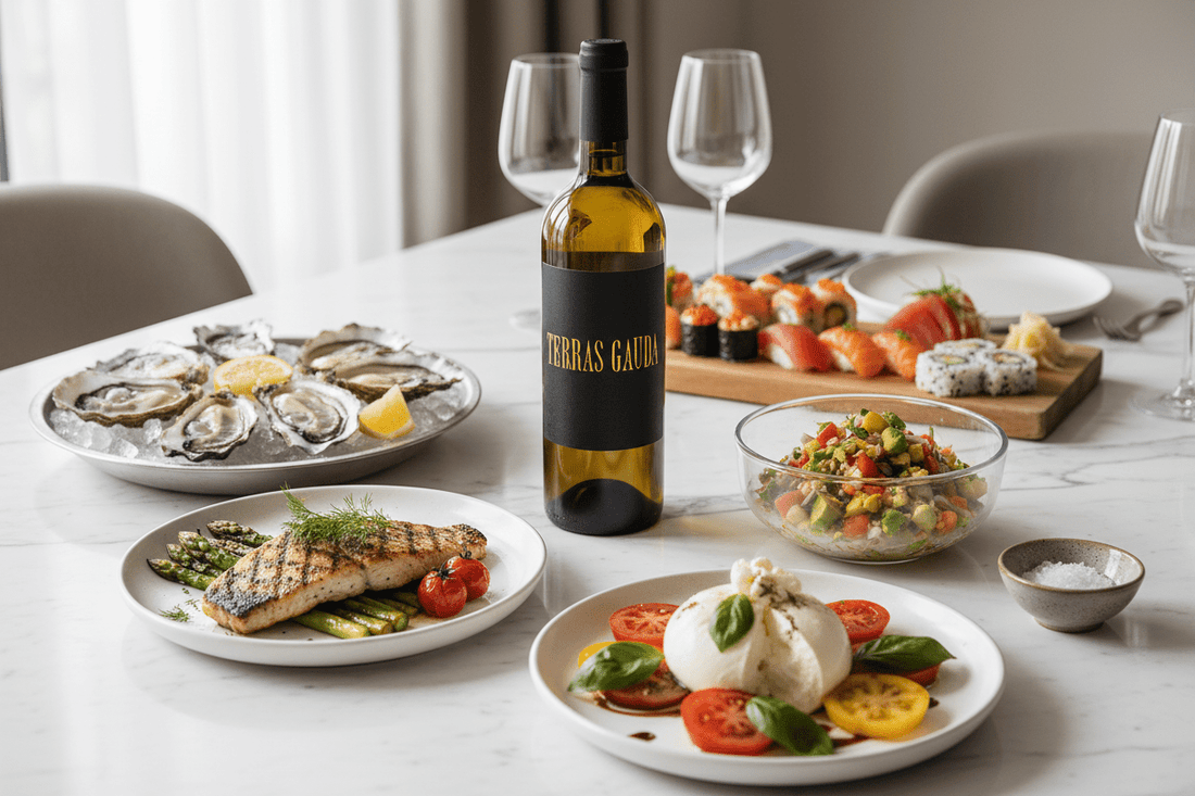 Vino Blanco Terras Gauda Etiqueta Negra Albarño 750ml D.O. Rías Baixas - Vino de España - La Cava