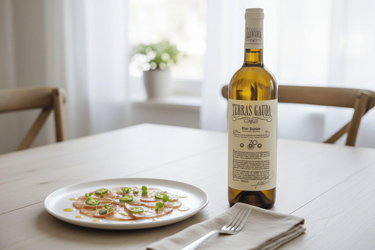 Vino Blanco Terras Gauda Magnum 1.5L D.O. Rías Baixas - Vino de España - La Cava