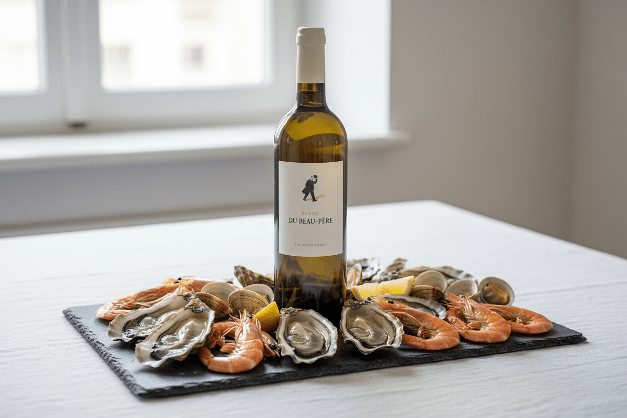 Vino Blanco Thunevin blanc du beau-pere 2021 Burdeos - Vino de Francia - La Cava