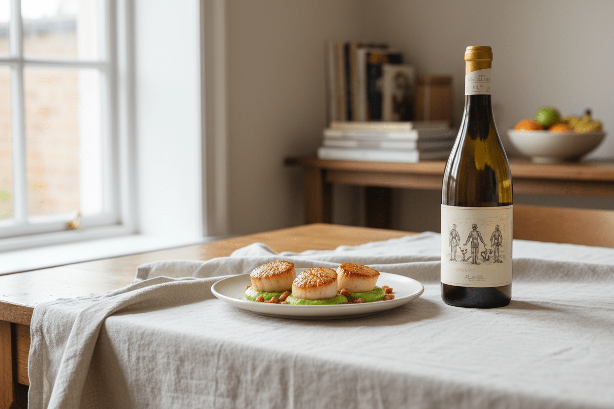 Vino Blanco Tres Piedra Unanimpus Santa Cruz 750ml - La Cava