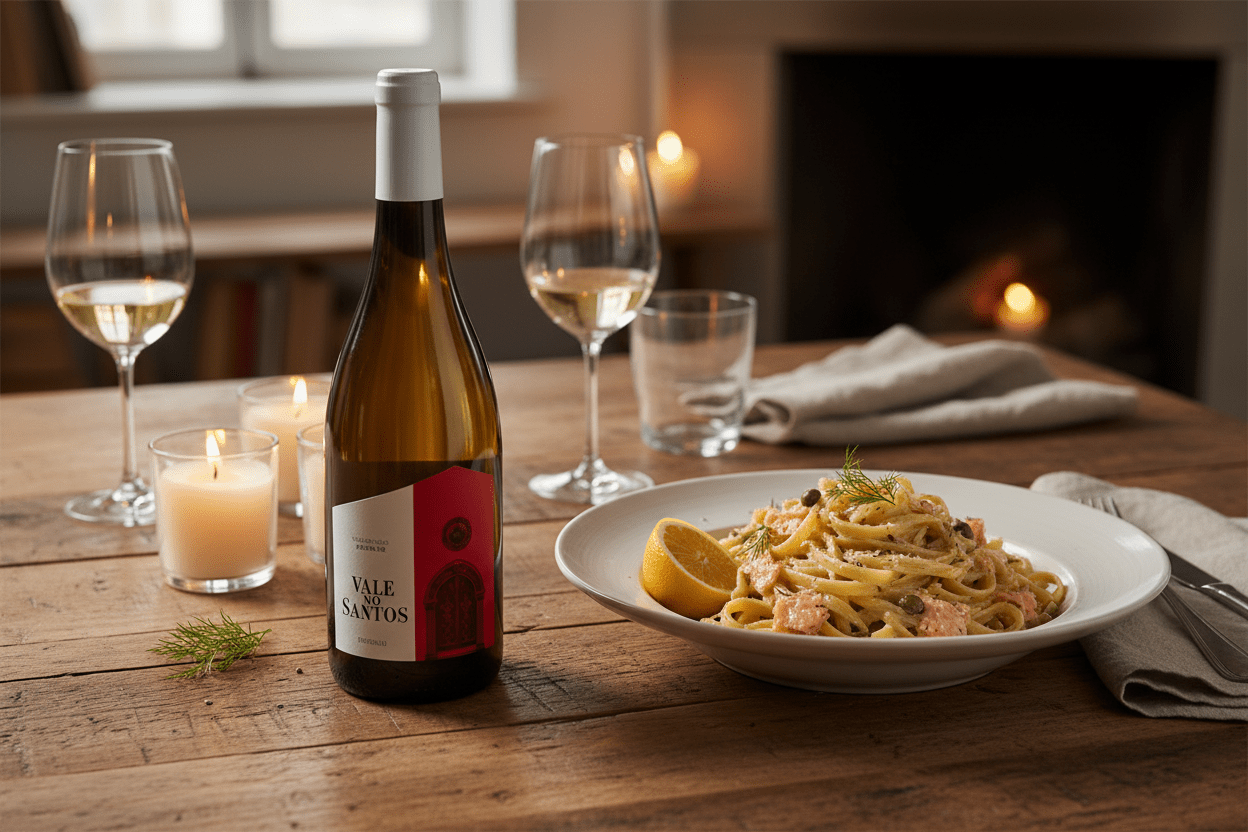 Vino Blanco Vinho Verde Alvarinho Vale dos 750ml Portugal - La Cava