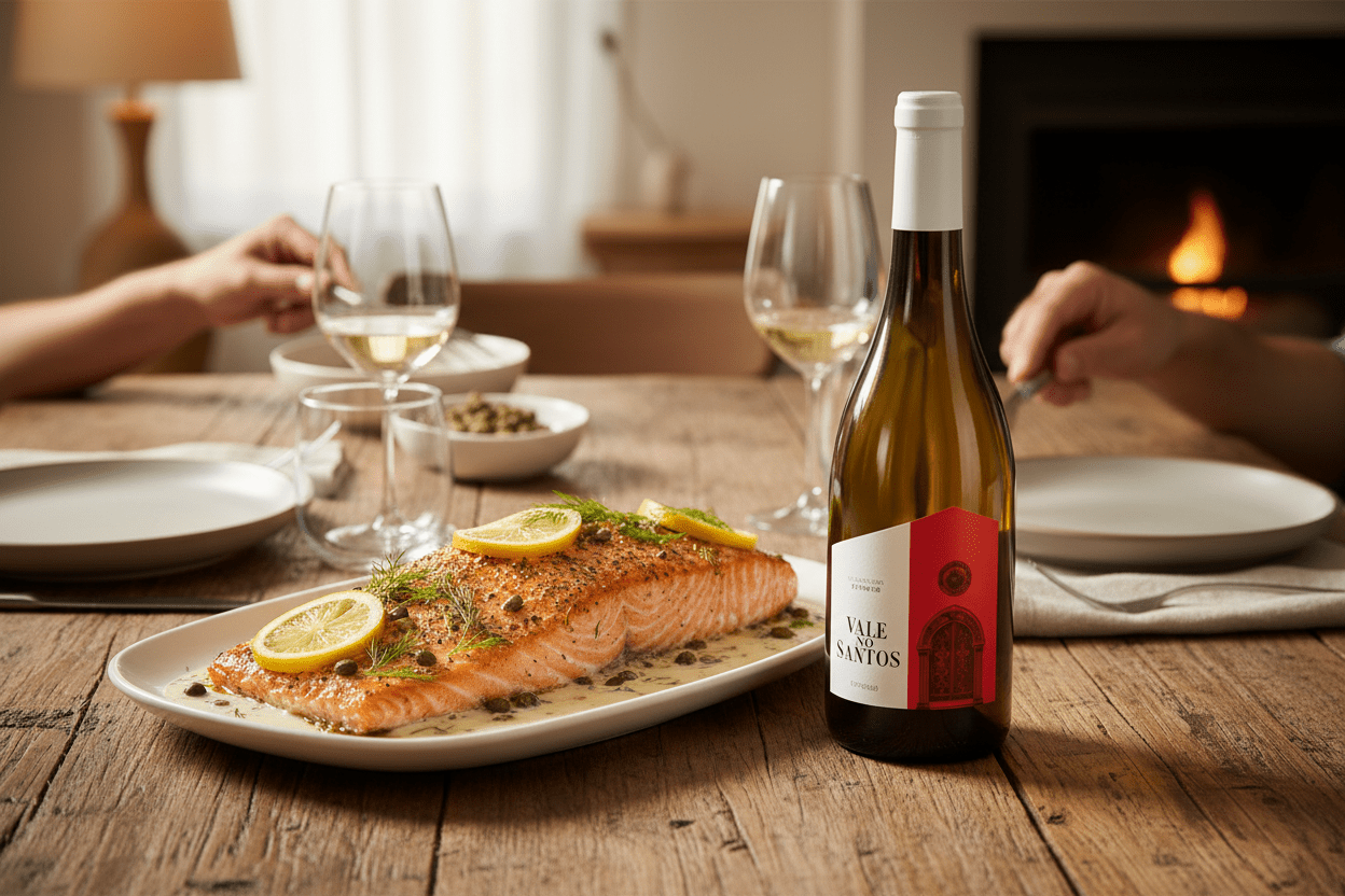 Vino Blanco Vinho Verde Alvarinho Vale dos 750ml Portugal - La Cava