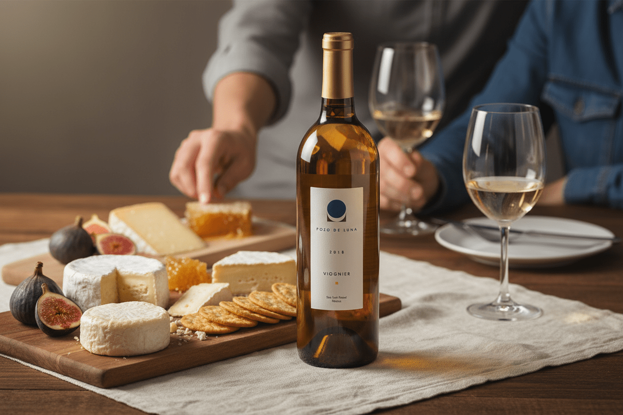 Vino Blanco Viogner Pozo de Luna - La Cava