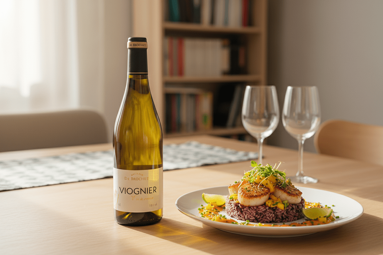 Vino blanco viognier en amont 2023 Domaine de boisseyt - Vino de Francia - La Cava