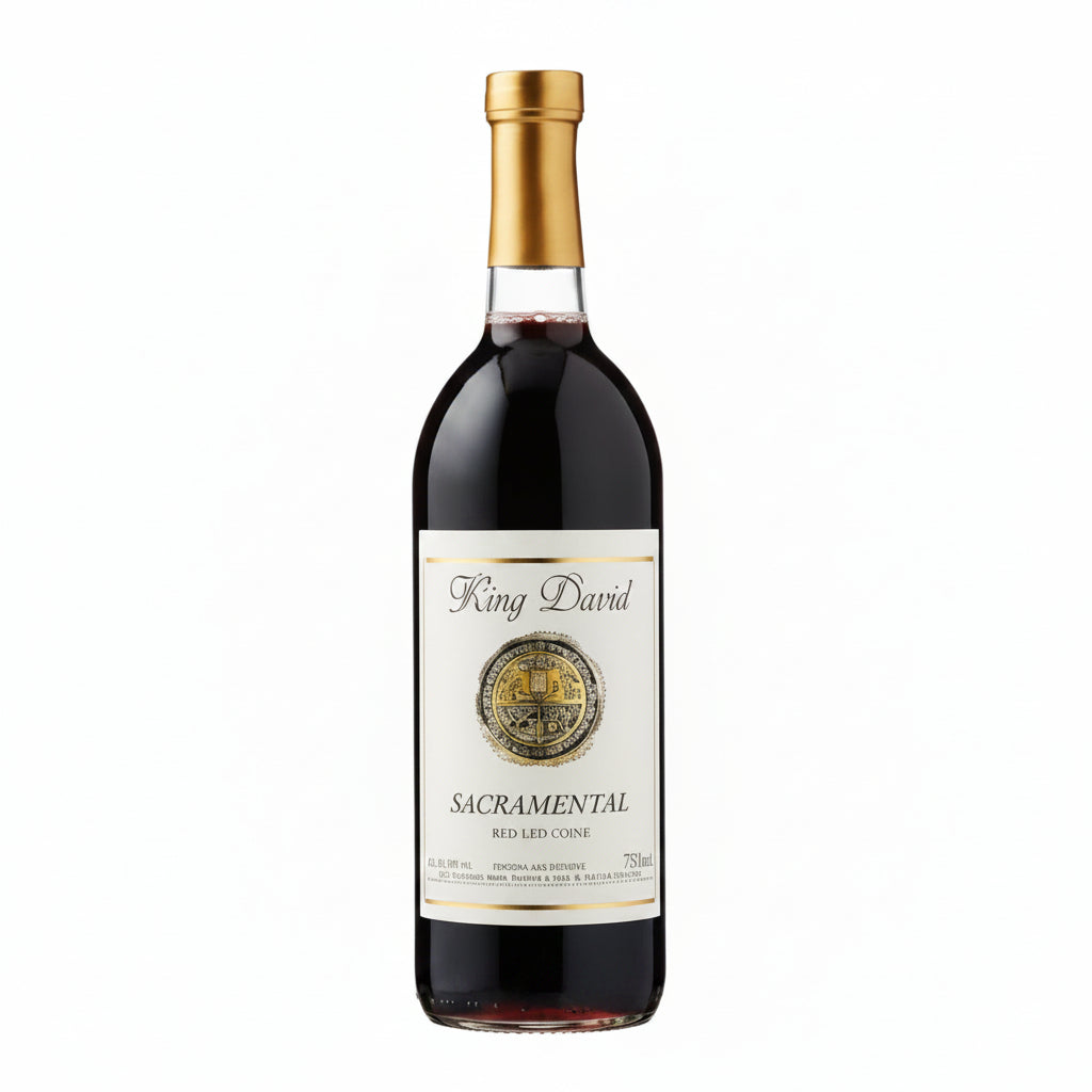 Vino Dulce Kosher Carmel King David Sacramental 750ml, Israel - Vino de Israel - La Cava