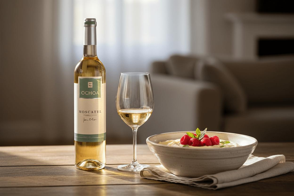 Vino Dulce Moscatel de Navarra 750ml D.O. Navarra - Vino de España - La Cava