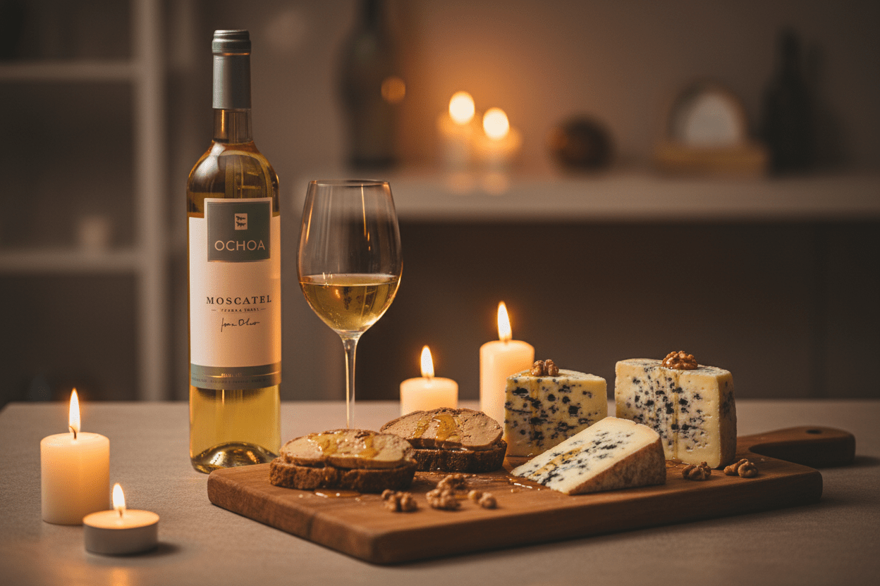 Vino Dulce Moscatel de Navarra 750ml D.O. Navarra - Vino de España - La Cava