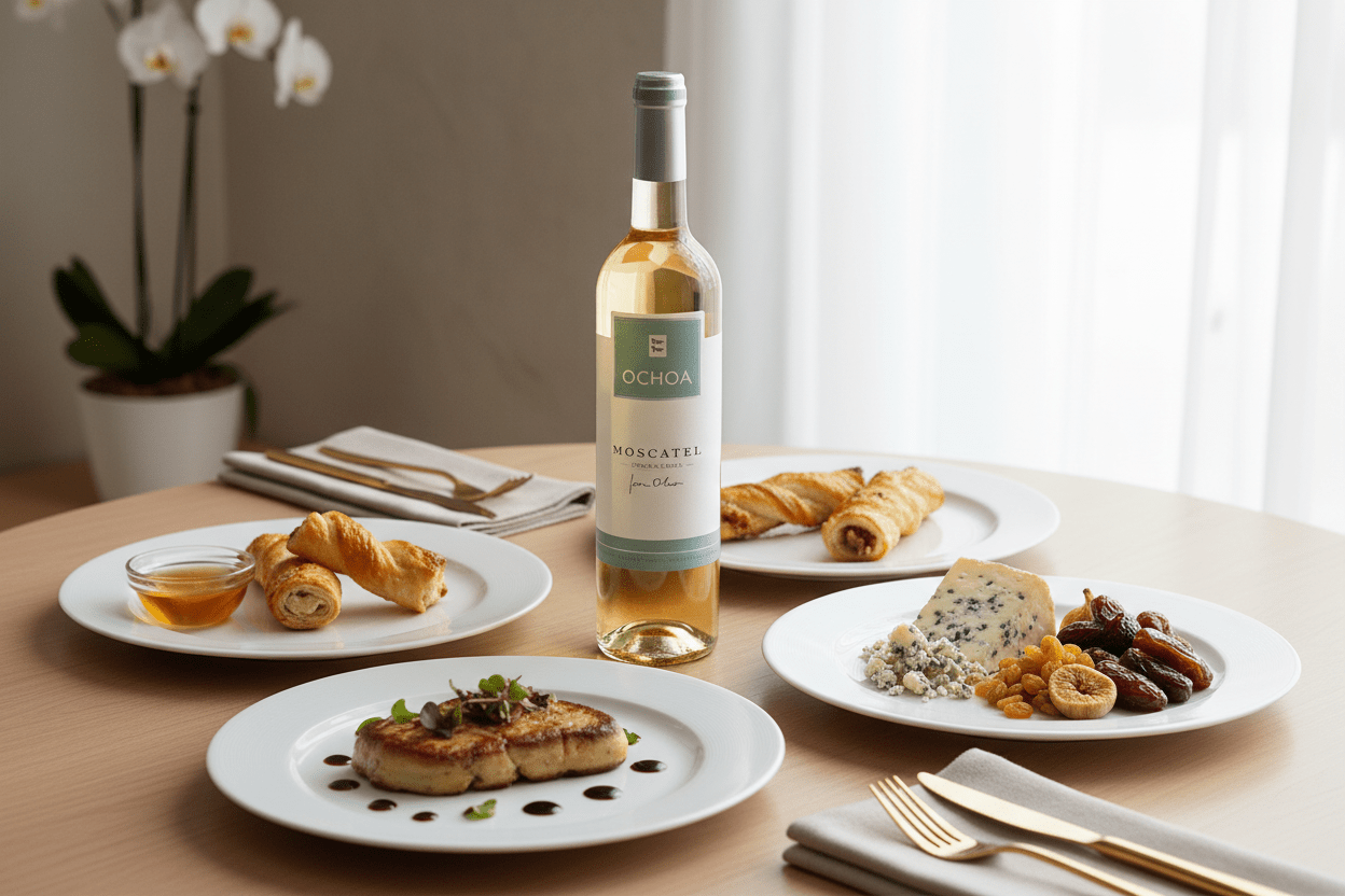 Vino Dulce Moscatel de Navarra 750ml D.O. Navarra - Vino de España - La Cava