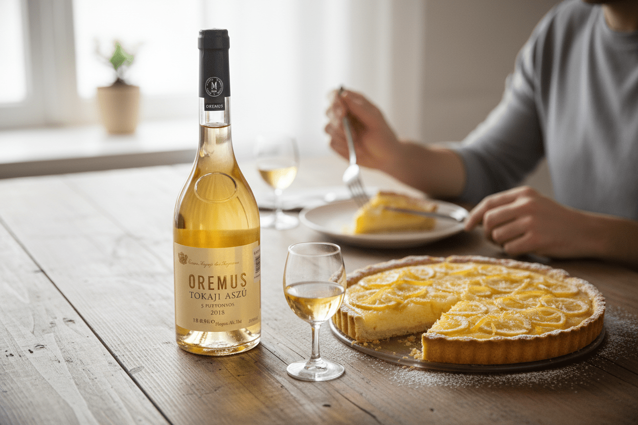 Vino Dulce Oremus 3 Puttonyos 2018 de 500ml, Tokaji Vino de Hungría - La Cava