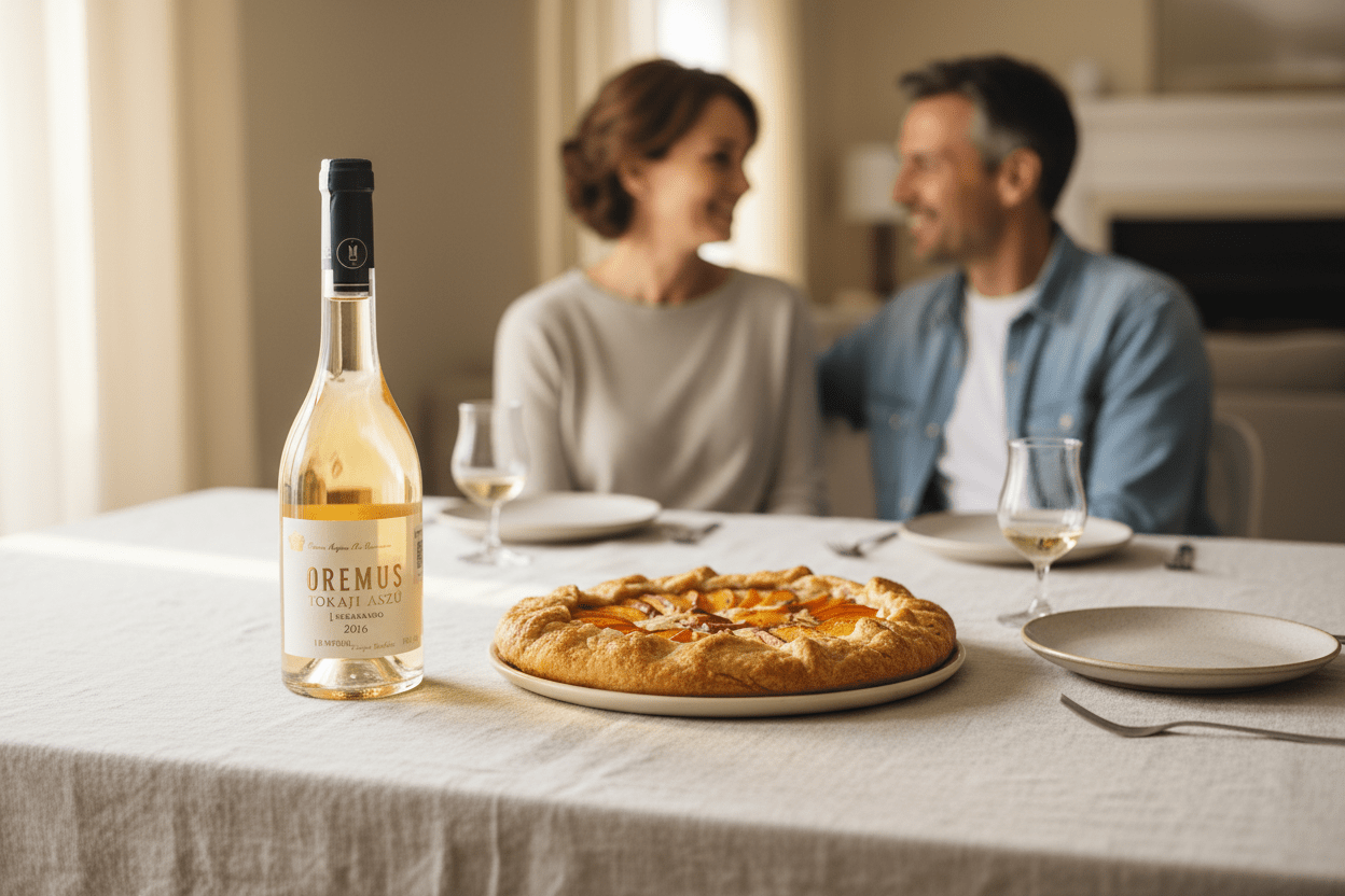 Vino Dulce Oremus Tokaji Azsu 5 Puttonyos 2018 de 500ml - La Cava