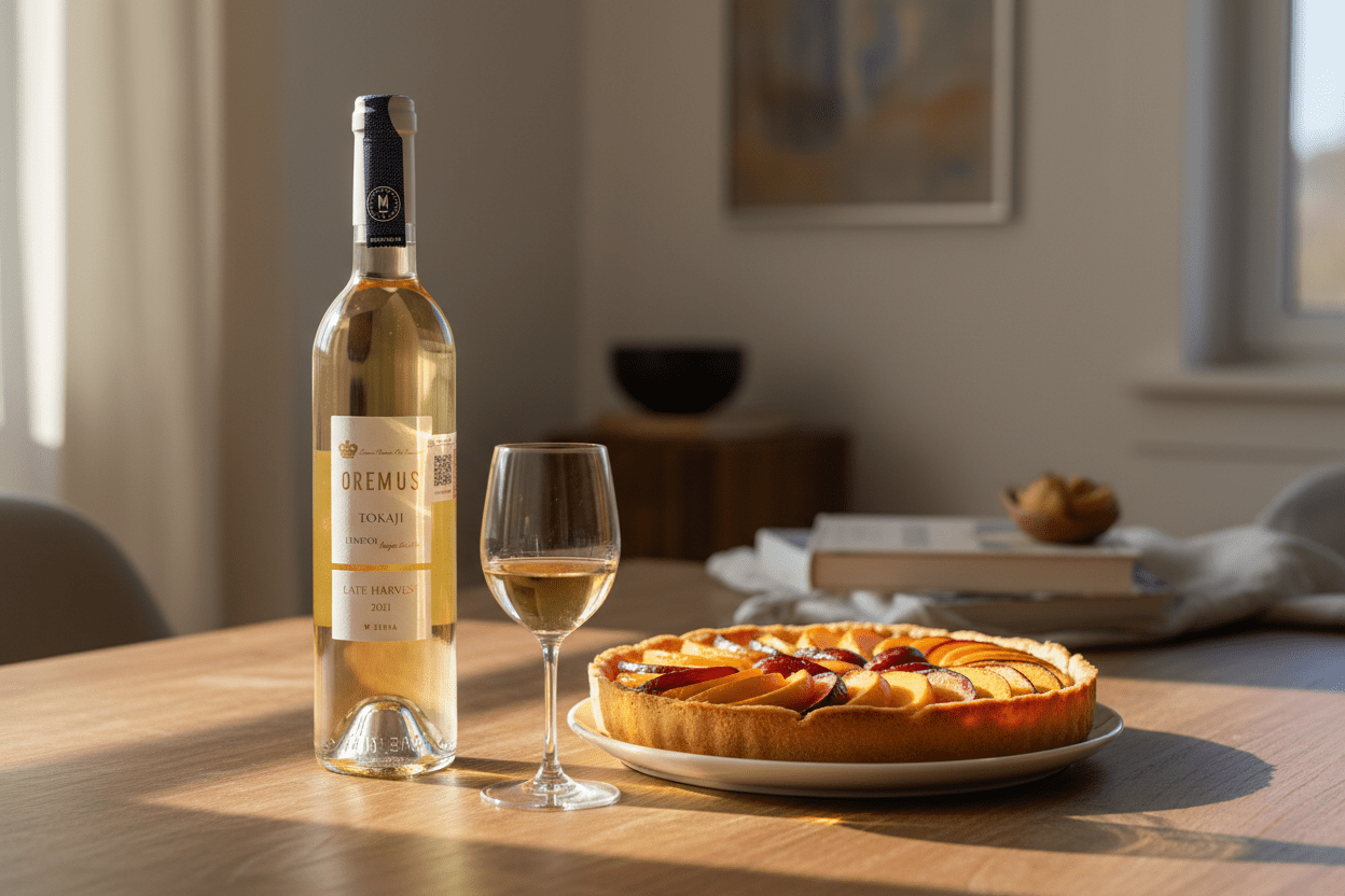 Vino Dulce Oremus Tokaji Vendimia Tardia 2022 de 500ml, Vino de Hungría - La Cava