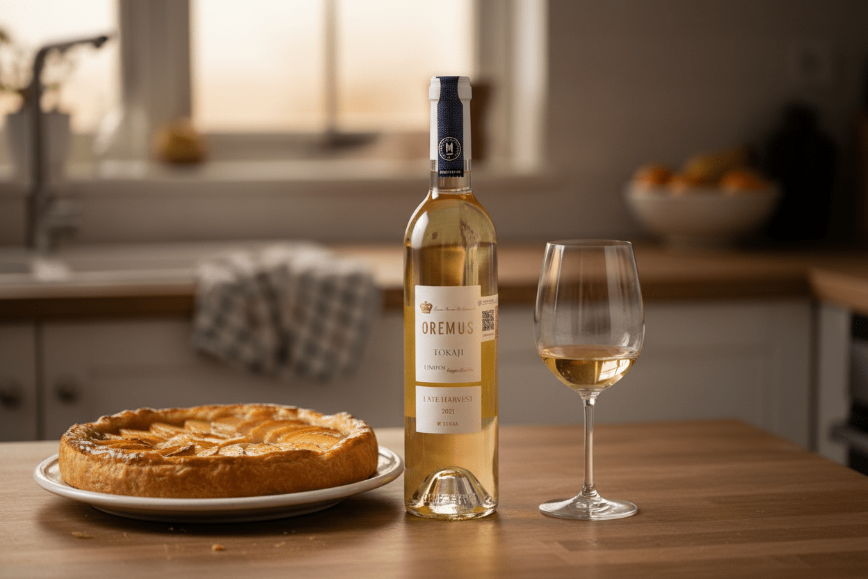 Vino Dulce Oremus Tokaji Vendimia Tardia 2022 de 500ml, Vino de Hungría - La Cava