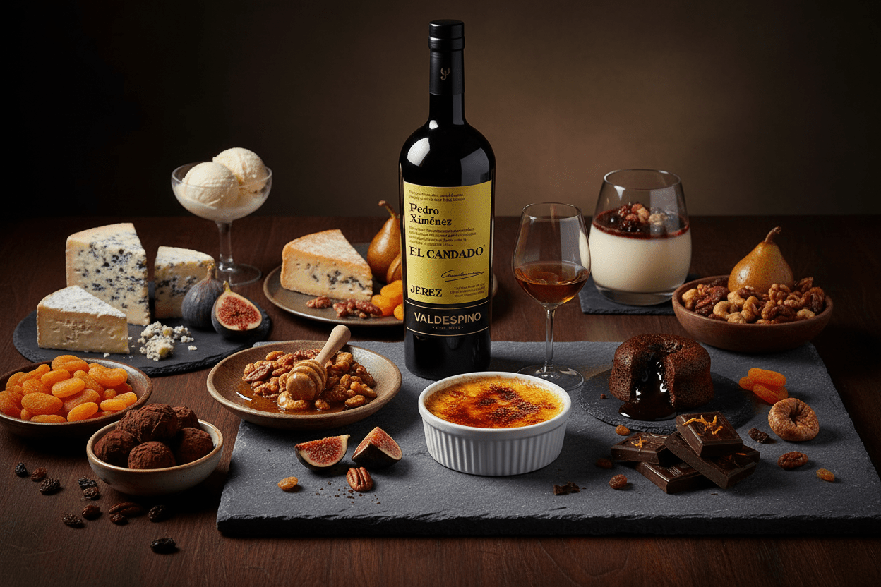 Vino Dulce Pedro Ximénez El Candado Valdespino 750ml D.O. Jerez - Vino de España - La Cava