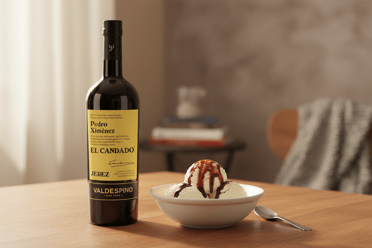 Vino Dulce Pedro Ximénez El Candado Valdespino 750ml D.O. Jerez - Vino de España - La Cava